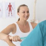 woman having physiotherapy session scaled